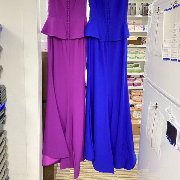 NWT Gia Franco 12012 Mother of the Bride Dress Royal Blue Size 8 - Picture 10 of 10